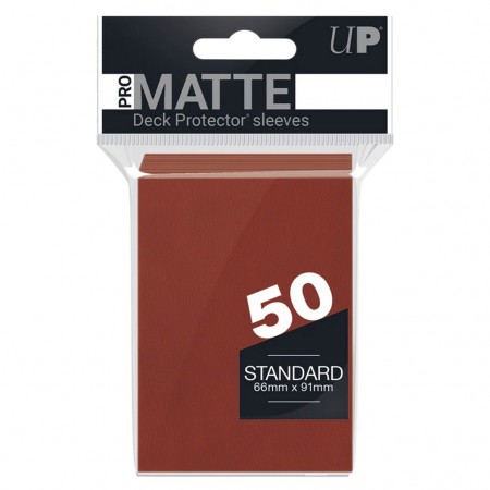 Protetor Cartas Ultra Pro Deck Protector - Matte Red (50pcs)