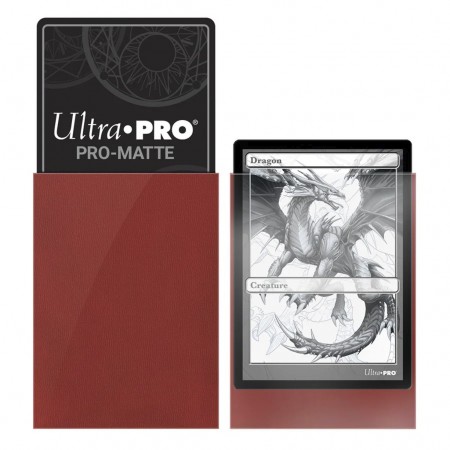 Protetor Cartas Ultra Pro Deck Protector - Matte Red (50pcs)