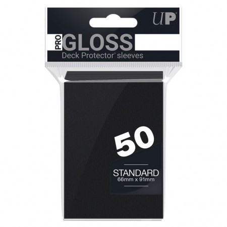 Protetor Cartas Ultra Pro Deck Protector - Solid Black (50pcs)