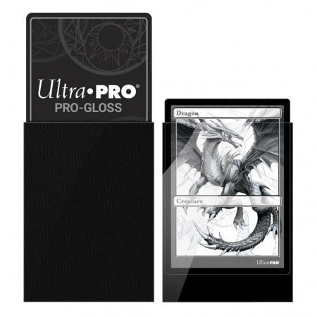 Protetor Cartas Ultra Pro Deck Protector - Solid Black (50pcs)