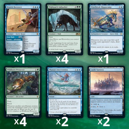 Cartas Magic: The Gathering: Challenger Deck - Flash Of Ferocity (92615)