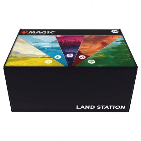 Cartas Magic The Gathering 2025 - Land Station (400 Basic Land Cards)