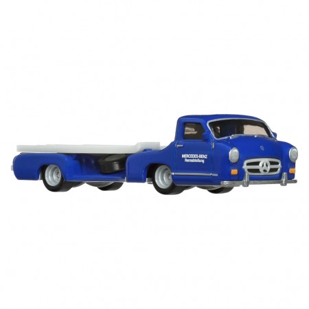 Carro Hot Wheels Premium Car Culture: Team Transport - Mercedes-benz 300 Sl & '55 Mercedes-benz Blaues Wunder (8624)