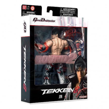 Boneco Bandai Game Dimensions Tekken 8 - Jin Kazama (40673)