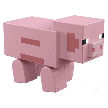 Boneco Mattel Minecraft Fusion Figures - Pig (gvv18)