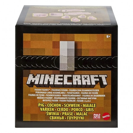 Boneco Mattel Minecraft Fusion Figures - Pig (gvv18)