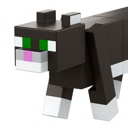 Boneco Mattel Minecraft Fusion Figures - Tuxedo Cat (2310)