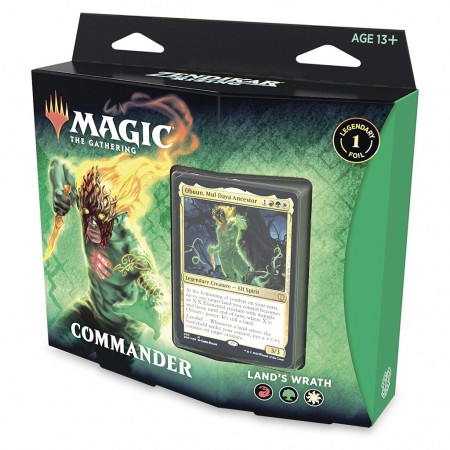 Cartas Magic: The Gathering Zendikar Rising Commander Deck - Land's Wrath (92504)