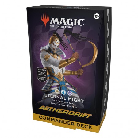 Cartas Magic: The Gathering - Aetherdrift Commander Deck - Eternal Might (27914)