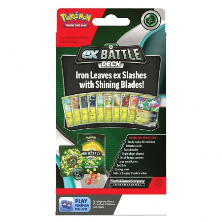 Cartas Pokmon Tcg: Iron Leaves Ex Battle Deck (85778)