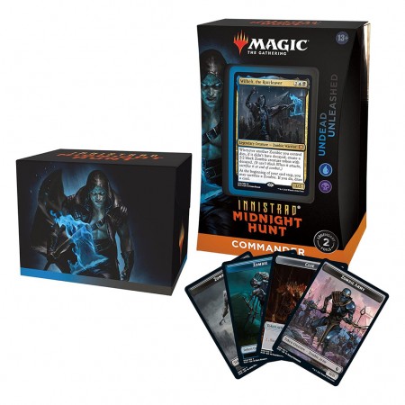 Cartas Magic: The Gathering - Innistrad: Midnight Hunt Commander Deck - Undead Unleashed (98715)