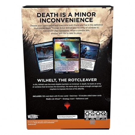 Cartas Magic: The Gathering - Innistrad: Midnight Hunt Commander Deck - Undead Unleashed (98715)