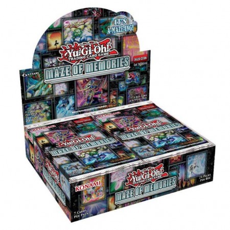 Cartas Konami Yu-gi-oh Tcg: Maze Of Memories Booster Pack (24 Pcs)