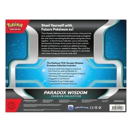 Cartas Pokmon Tcg: Paradox Wisdom Premium Collection (2073