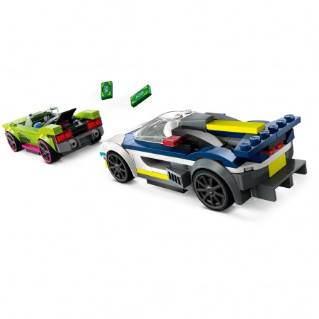 Lego City Police Car And Muscle Car Chase 60415