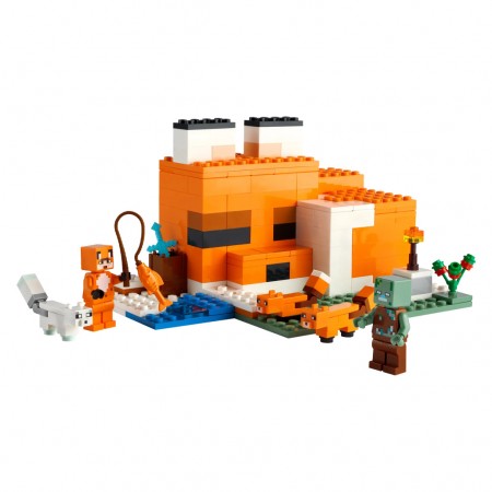 Lego Minecraft The Fox Lodge 21178