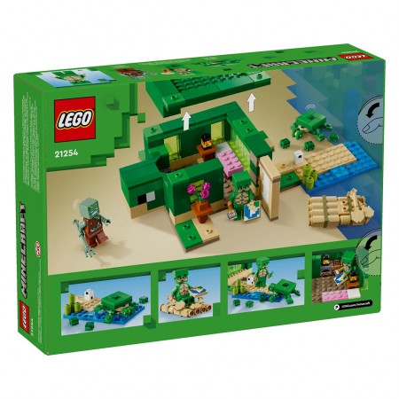 Lego Minecraft The Turtle Beach House 21254