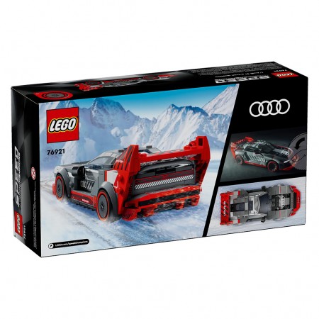 Carro Lego Speed Champions - Audi S1 E-tron Quattro Race Car (76921)