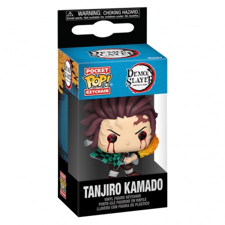 Chaveiro Funko Pop Keychain Demon Slayer: Kimetsu No Yaiba Exclusive - Tanjiro Kamado (85334)