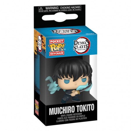 Chaveiro Funko Pop Keychain Demon Slayer: Kimetsu No Yaiba Exclusive - Muichiro Tokito (85333)
