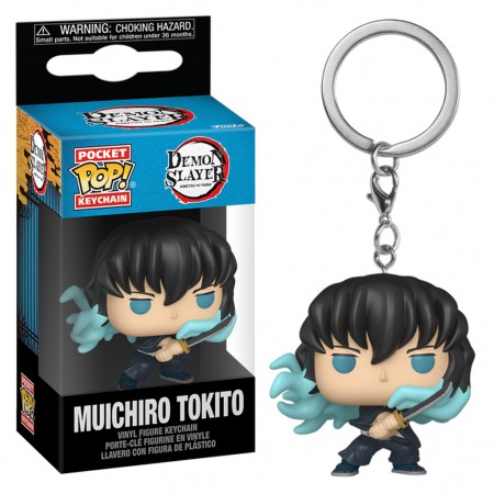 Chaveiro Funko Pop Keychain Demon Slayer: Kimetsu No Yaiba Exclusive - Muichiro Tokito (85333)