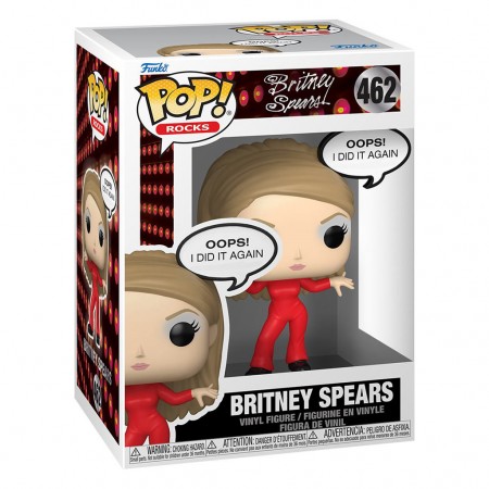 Funko Pop Rocks Britney Spears 462 (ops! I Did It Again)