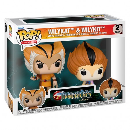 Funko Pop Television Thundercats Classic - Wilykat & Wilykit 2-pack (83776)