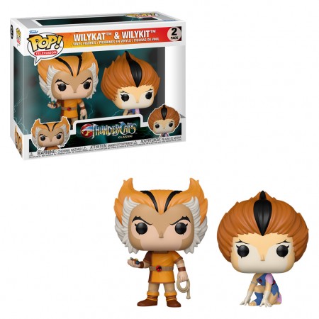 Funko Pop Television Thundercats Classic - Wilykat & Wilykit 2-pack (83776)