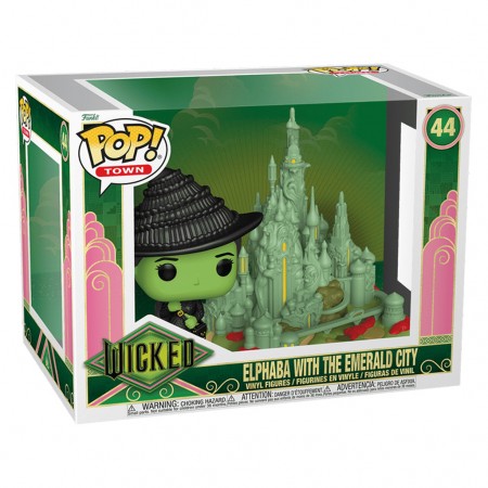 Funko Pop Town Wicked - Elphaba With The Emerald City 44