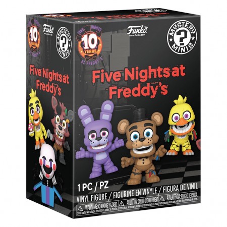 Funko Mystery Mini Five Nights At Freddys 10th Anniversary (81334)