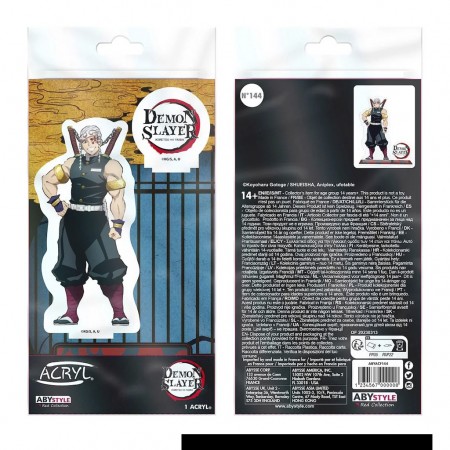 Figura de Acrlico Abystyle Demon Slayer: Kimetsu No Yaiba Acryl Model - Tengen Uzui (41273)