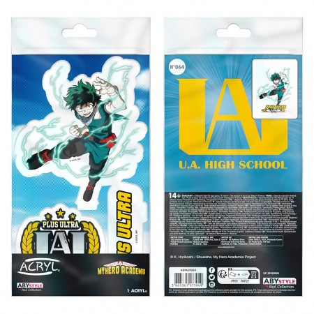 Figura de Acrlico Abystyle My Hero Academia Acryl Model - Izuku Midoriya (73949)