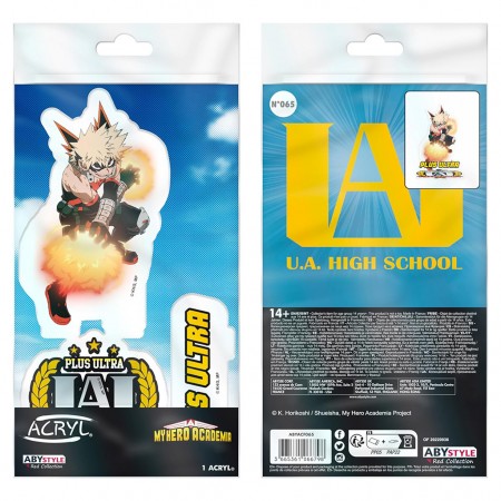 Figura de Acrlico Abystyle My Hero Academia Acryl Model - Katsuki Bakugo (66798)