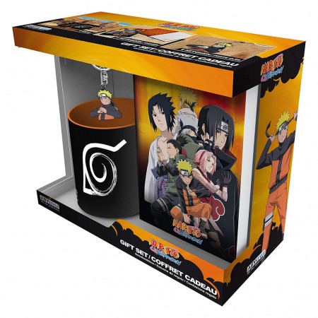 Abystyle Set Caneca, Caderno & Chaveiro Naruto Shippuden (78135)