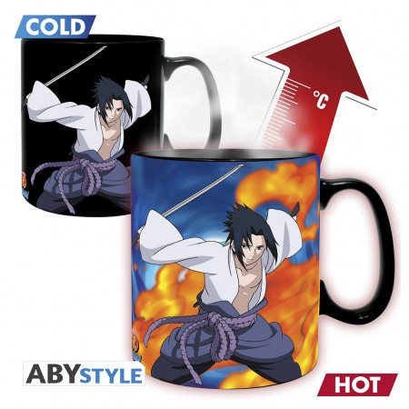 Caneca Mgica Abystyle Naruto Shippuden - Naruto / Sasuke (24216)