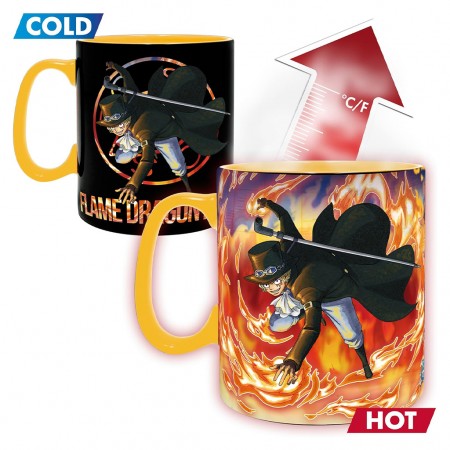 Caneca Mgica Abystyle One Piece - Luffy & Sabo (39768)
