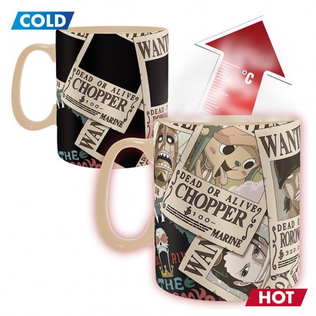 Caneca Mgica Abystyle One Piece - Wanted (39751)