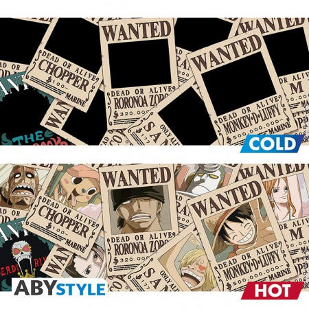 Caneca Mgica Abystyle One Piece - Wanted (39751)