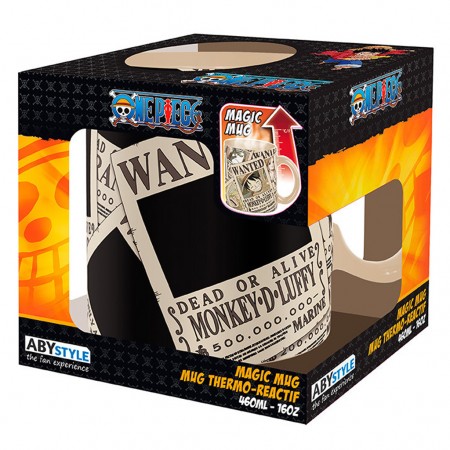 Caneca Mgica Abystyle One Piece - Wanted (39751)