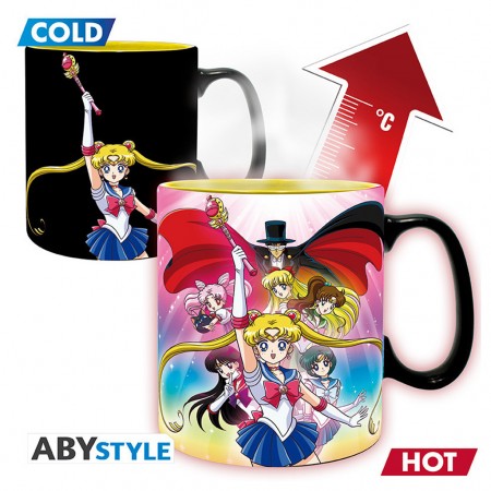 Caneca Mgica Abystyle Sailor Moon - Sailor & Chibi King Size (61124)