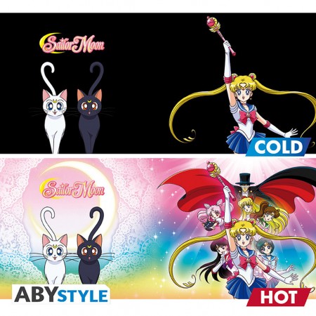 Caneca Mgica Abystyle Sailor Moon - Sailor & Chibi King Size (61124)