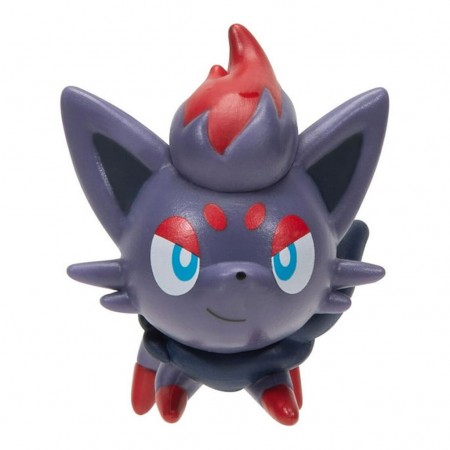 Boneco Jazwares Pokemon Battle Ready Clip 'n' Go - Zorua & Dusk Ball (24666)