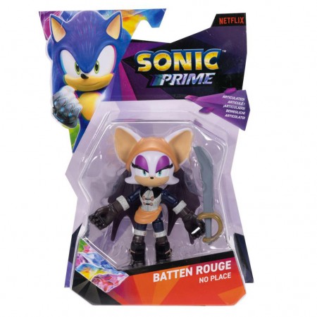 Boneco Jakks Sonic Prime - Batten Rouge (42234)