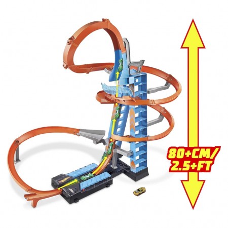 Pista Hot Wheels Stunt Tracks - Sky Crash Tower (94668)