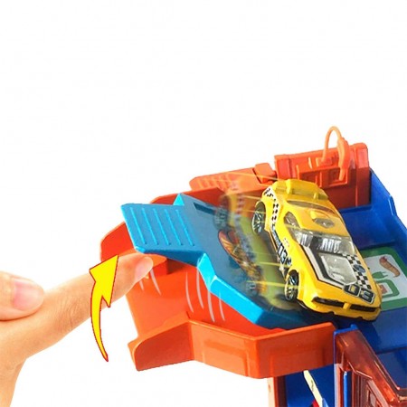 Pista Hot Wheels: City - Downtown Car Park Diorama (0095)