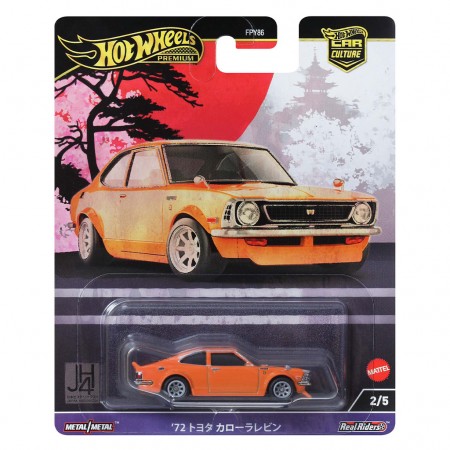 Carro Hot Wheels Premium: Japan Historics - '72 Toyota Corolla Levin (6549)