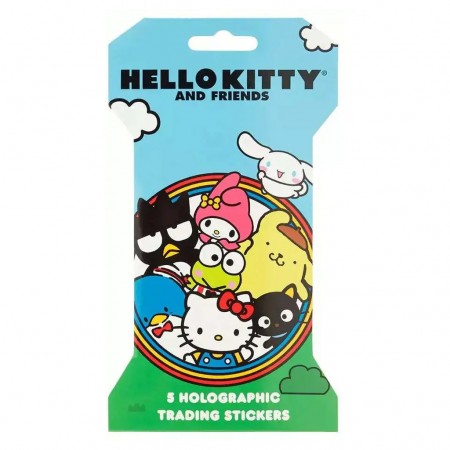 Adesivos Hello Kitty And Friends - 5 Stickers Hologrficos (3503)