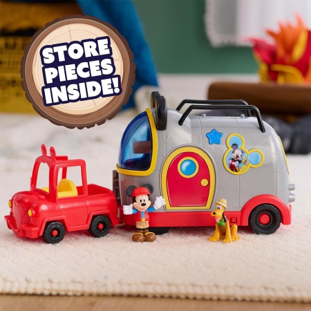 Just Play Disney Mickey Mouse Outdoor Adventure Camper (814)