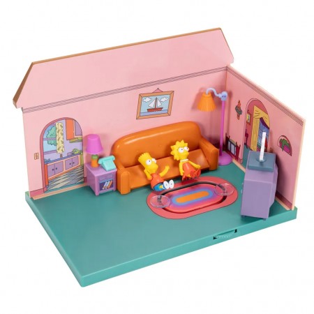 Boneco Jakks The Simpsons - Living Room Diorama (17556)
