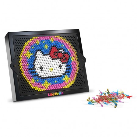 Led Basic Fun Lite-brite: Super Bright Hd - Hello Kitty Edition (23299)